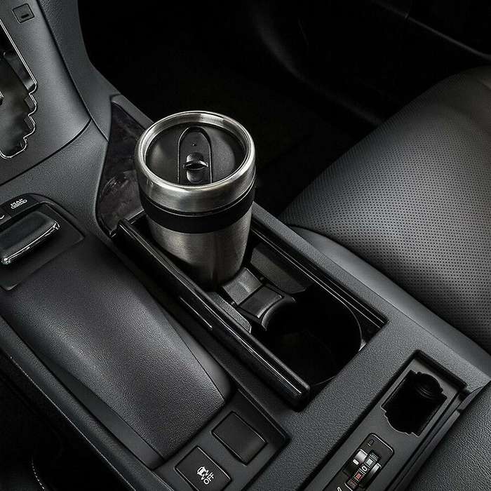 2pcs Center Console Cup Holder Insert Divider for Lexus Rx350 Rx450h