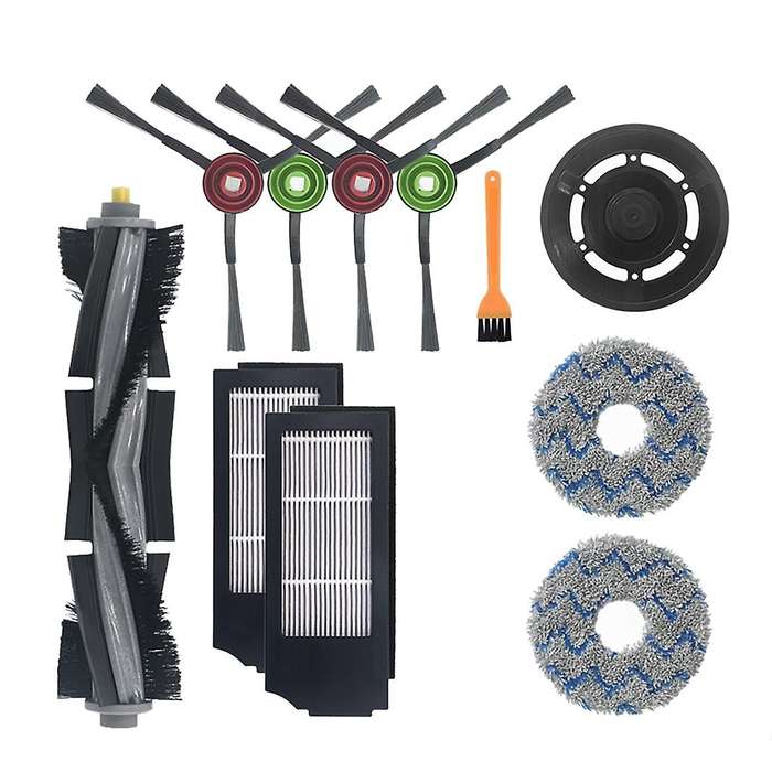 For Ecovacs T10 Turbo Main Brush Side Brush Filter Cleaning Brush