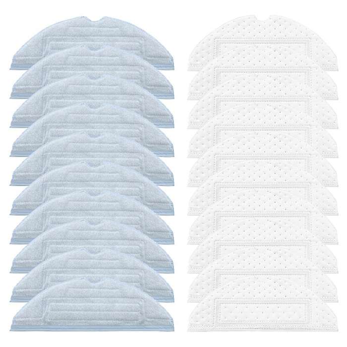 20pcs Cleaning Cloth for Xiaomi Roborock S7/t7 Plus Vacuum Cleaner