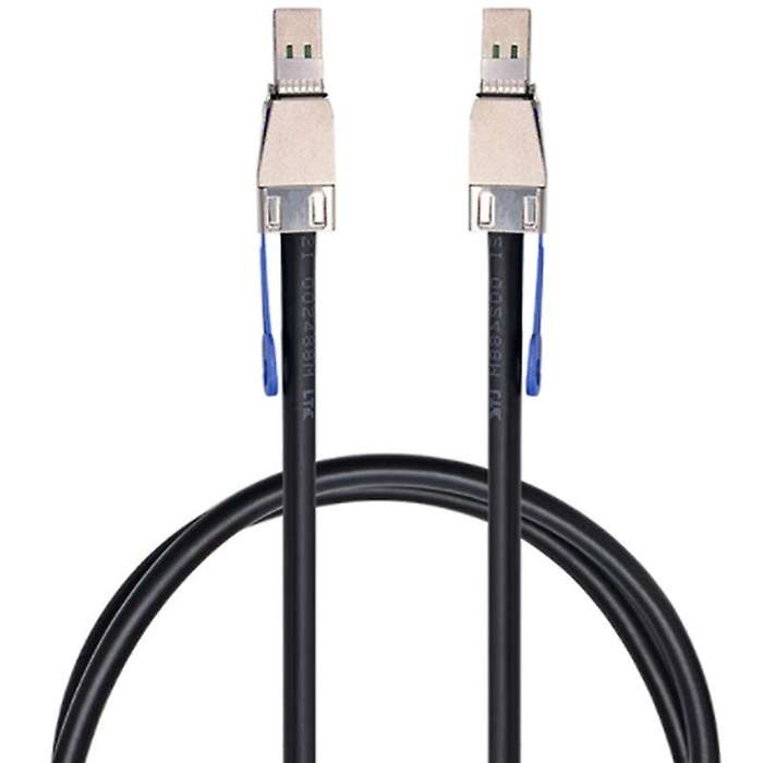 Hd Mini Sas Sff-8644 to Sff-8644 Cable,mini Sas Cable 1m(3.3ft)-black
