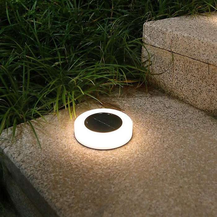 4pcs Solar Ground Lights, Outdoor Solar Lamps(warm Light)