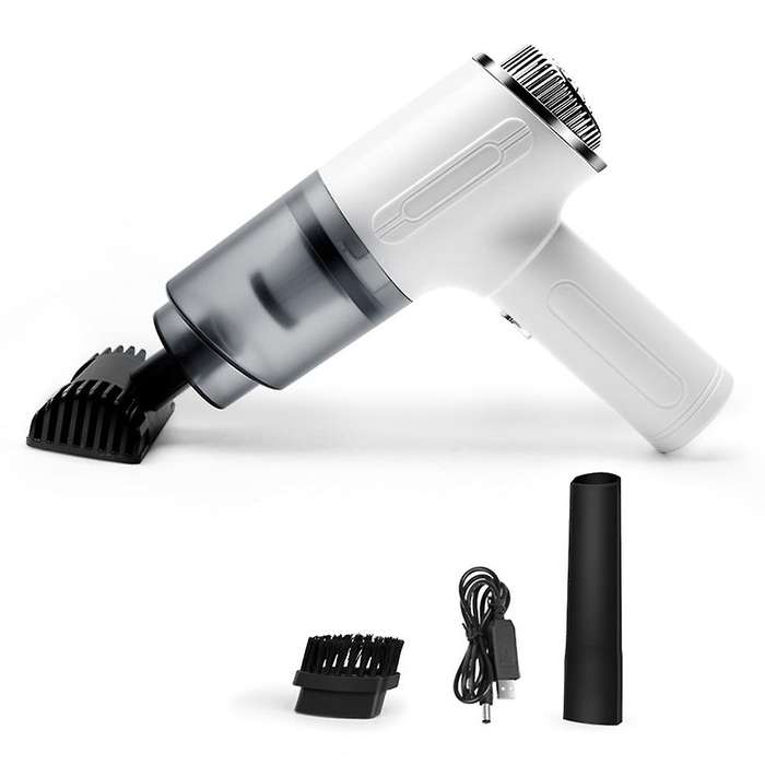 Portable Vacuum Cleaner Wireless Handheld Vaccum Cleaner White
