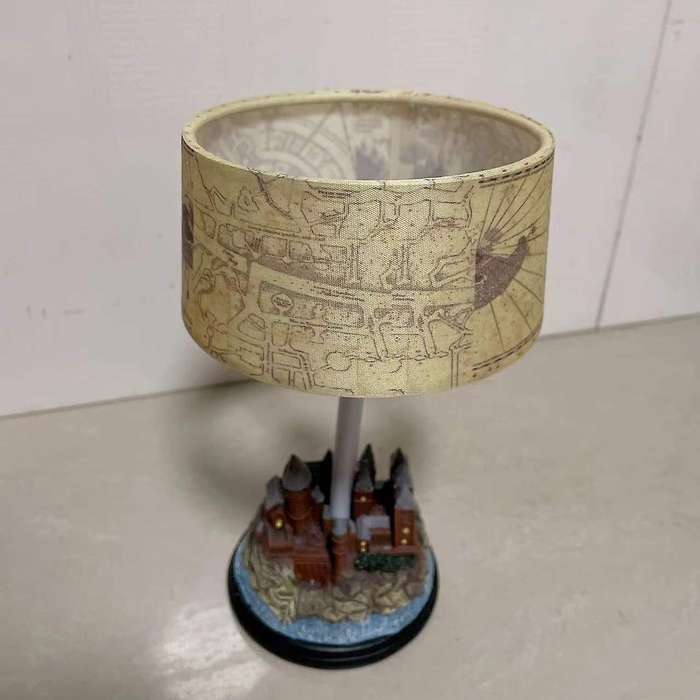 Castle Resin Table Lamp Home Bedroom Room Decoration Birthday Gift