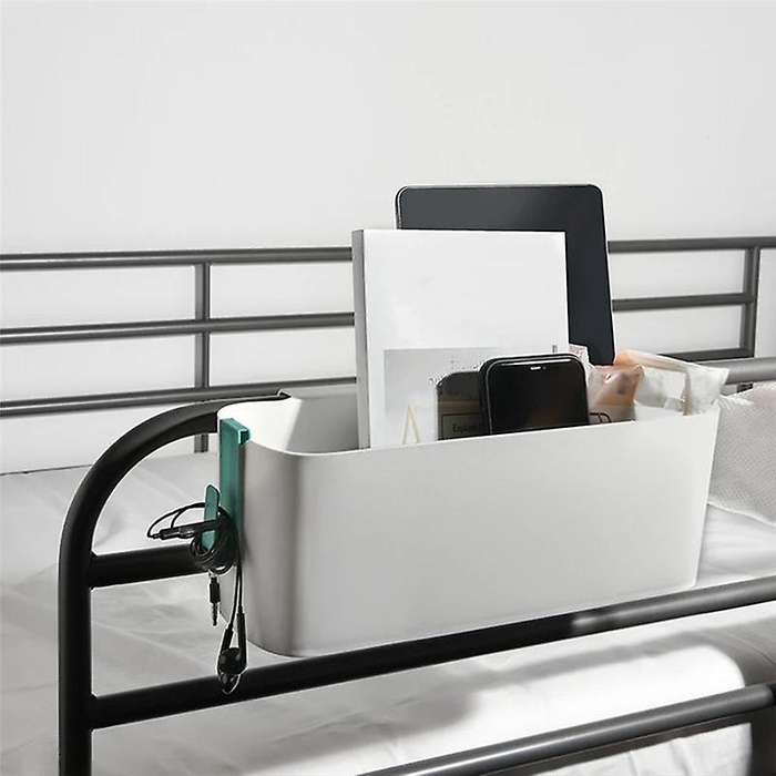 Bedside Bed Shelf to Storage Remotes Cellphone Charging Accessories-a