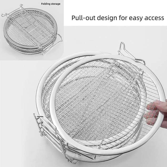 Dehydrator Rack, for Ninja Foodi Accesories,air Fryer Stainless Steel