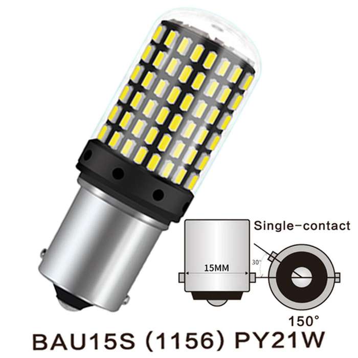 10pcs 3014 144smd Canbus 1157 Bay15d Bulbs Car Turn Signal Light C