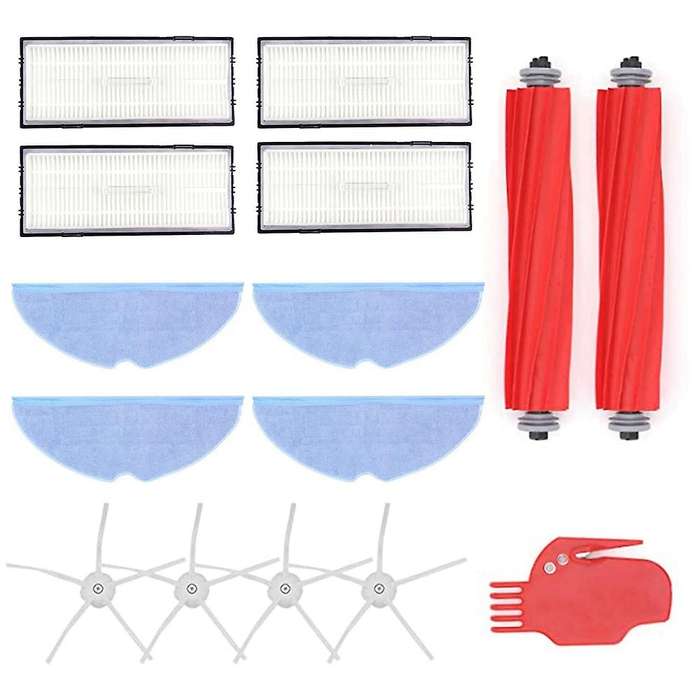 Main Brush Side Brush Filter Replacement Parts Kit for Xiaomi