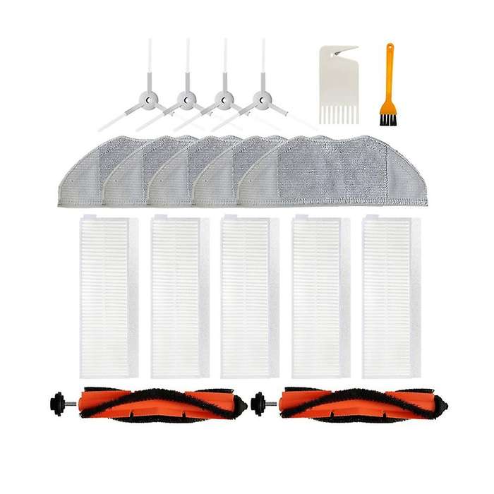 Main Brush Side Brush Filter Mop Cloth for Xiaomi Mijia G1 Robot