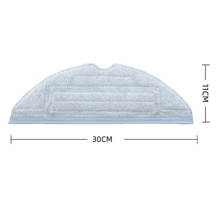 Filter Side Brush Dust Bag for Xiaomi Roborock S7 / T7s Plus -black