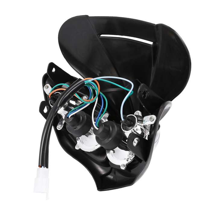 Motorcycles Fairing Head Light Lamp Motorcycle Dual Headlight