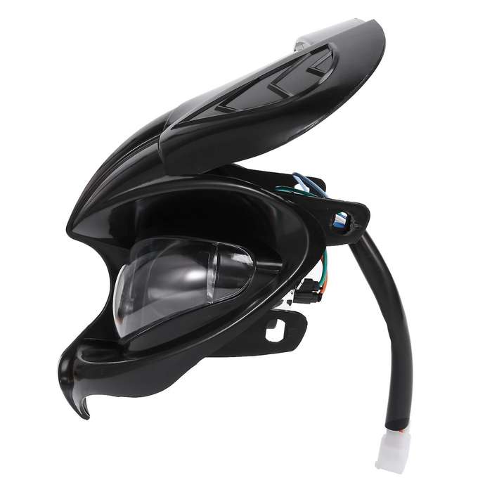 Motorcycles Fairing Head Light Lamp Motorcycle Dual Headlight