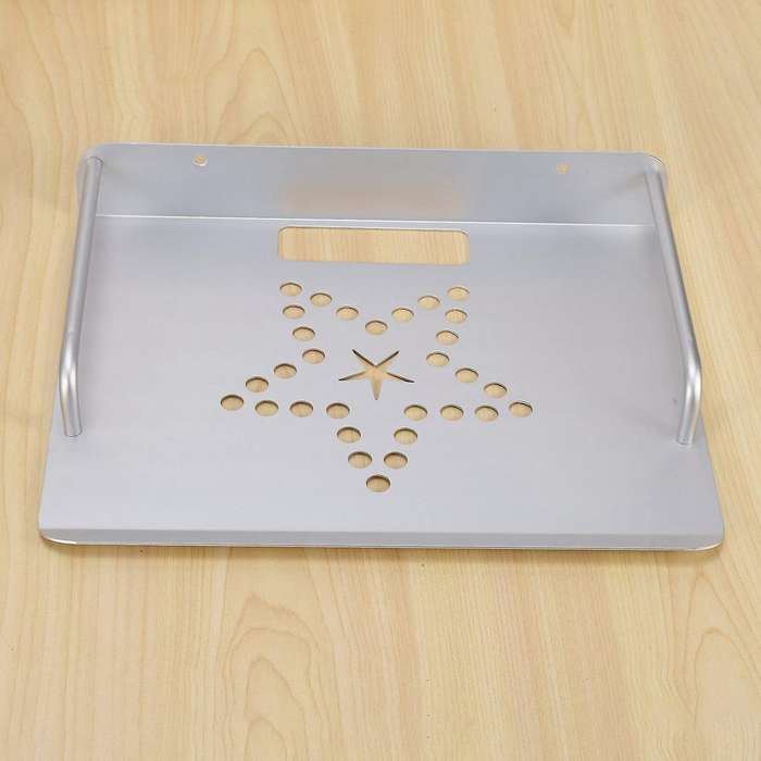 Boxes Space Aluminum Wall Mount Storage Shelf Bracket Holder Stand