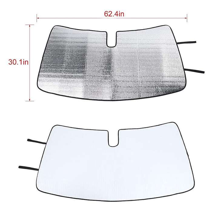 Front Windshield Sunshade Window Protector for Dodge Ram 2010-2015