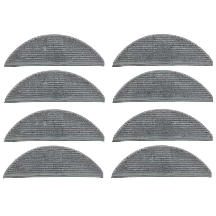 8pcs Washable Mop Cloth for Xiaomi Mijia Lydsto R1 Robot Mop