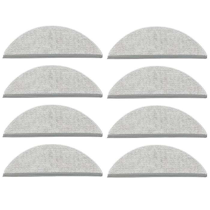 8pcs Washable Mop Cloth for Xiaomi Mijia Lydsto R1 Smart Robot Vacuum