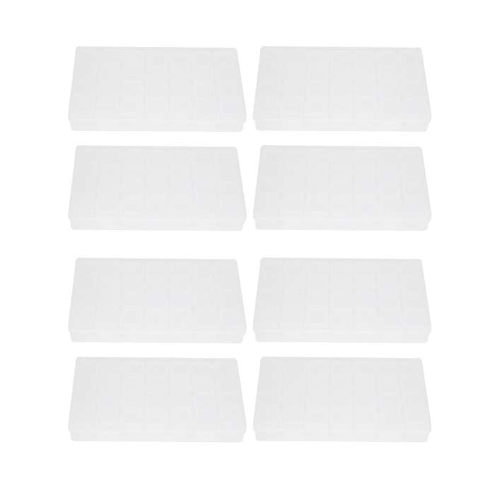Diamond Embroidery Box 8 Packs 28 Grids, 5d Siamond Box