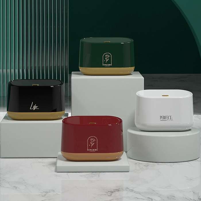Office Dressing Table Trash Can Desk Desktop Mini Bin Garbage ,b