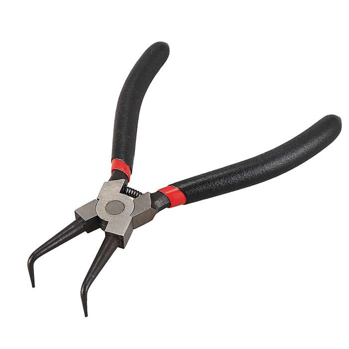 Portable 7 Inch Internal External Retaining Circlip Pliers 4pcs Set