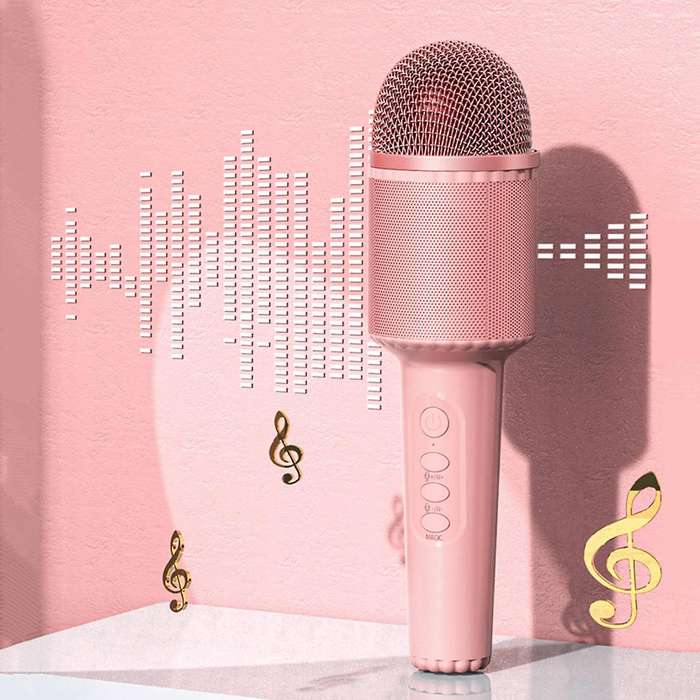 Wireless Noise Reduction Microphone Built-in Sound Card (green)