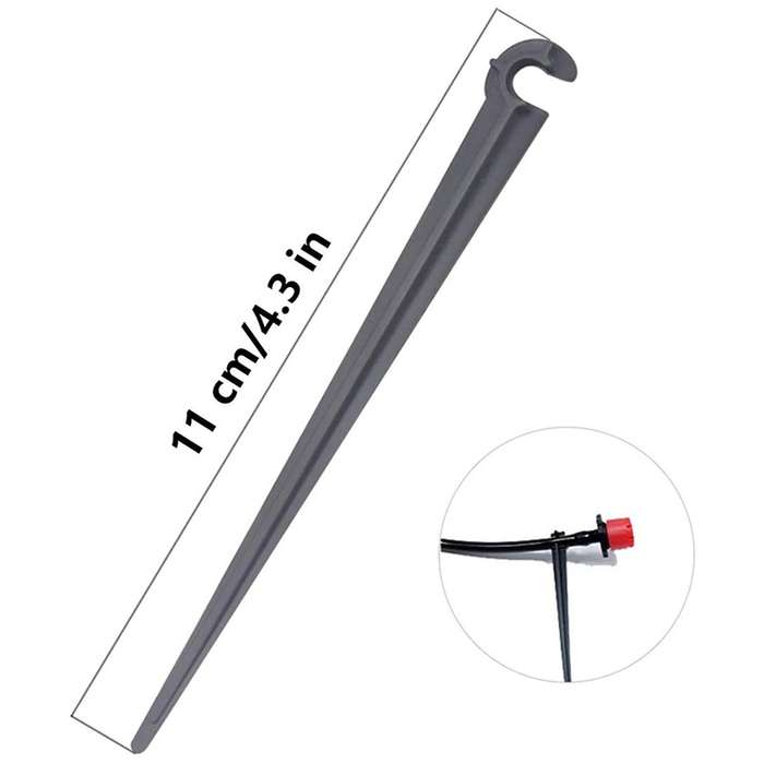 Irrigation Drip Support Stakes Tubing Hose for Vegetable Gardens