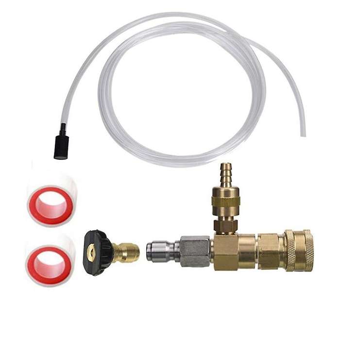Adjustable Chemical Injector Kit,soap Chemical Injector, 3/8 Inch