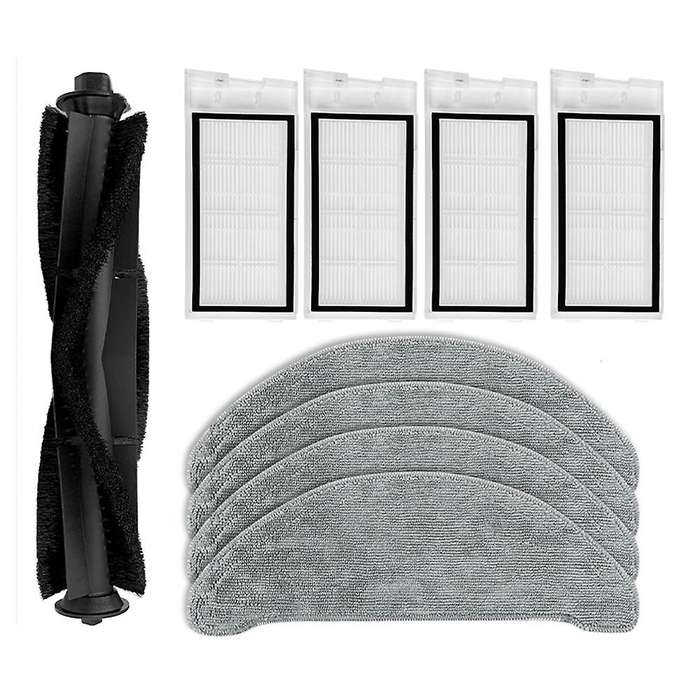 9pc for Roidmi Sweeping Robot Eve Plus Main Brush Cleaning Cloth