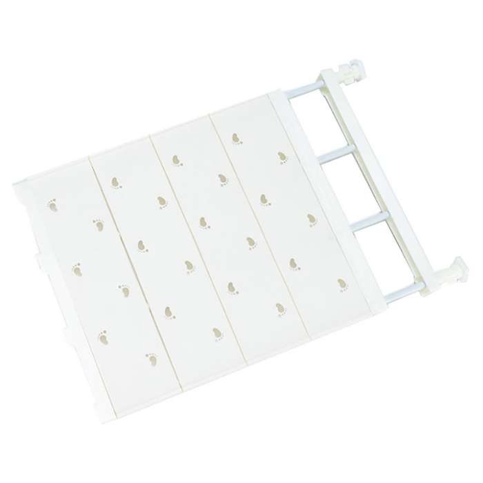 Retractable Airing Cupboard Storage Rack Shelf for Bookcase 36x48cm