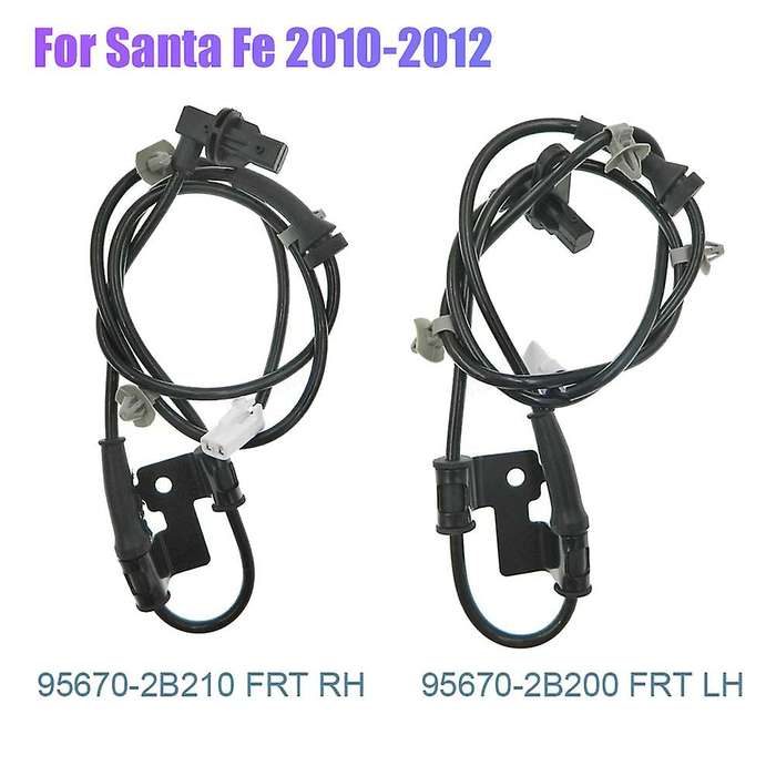 2pcs Abs Wheel Speed Sensor for Hyundai Santa Fe (cm)2010-2012
