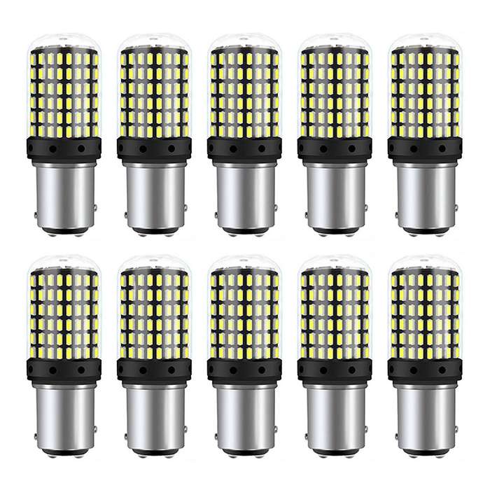 10pcs 3014 144smd Canbus 1157 Bay15d Bulbs Car Turn Signal Light E