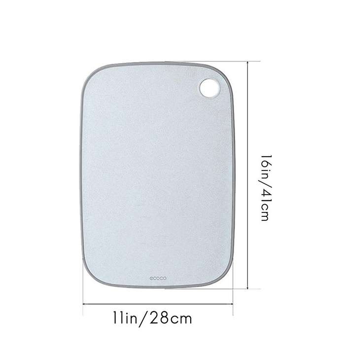 Ecoco Cutting Board for Kitchen Wheat Straw Chopping Board -a
