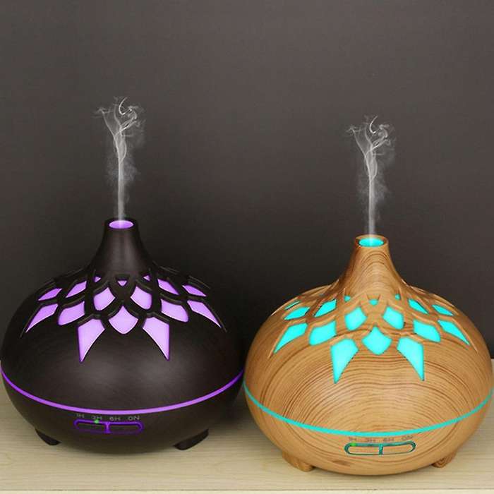 500ml Aroma Diffuser Air Humidifier Night Lights for Home Us Plug B