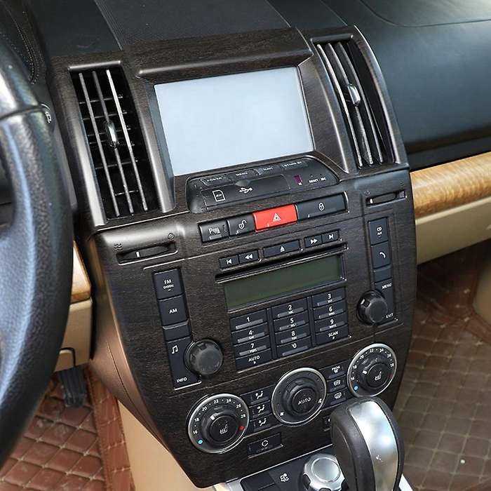 For 2007-2012 Land Rover Freelander 2 Car Gps Screen Frame Trim