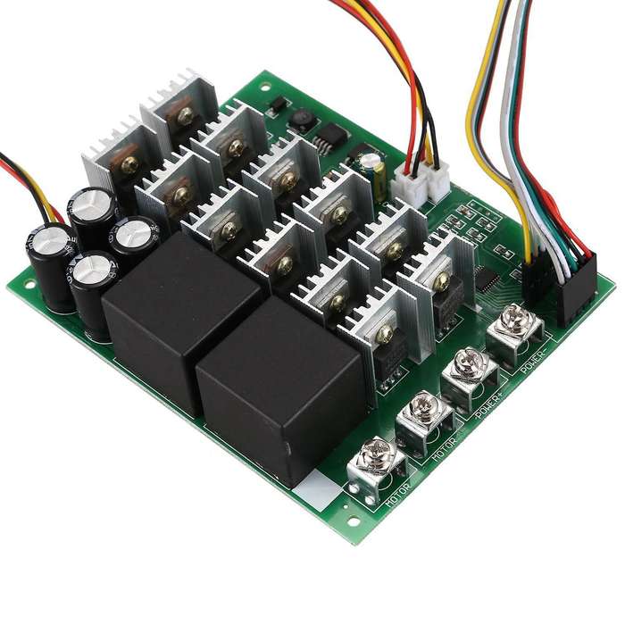 60a 10-55v Digital Display Pwm Speed Controller