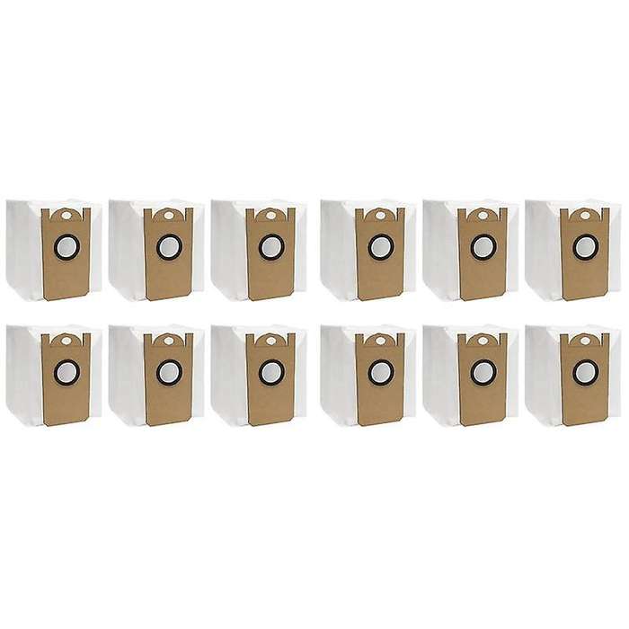 12 Pack Dust Bags for Amarey A90+ Self-emptying Robot Vacuum