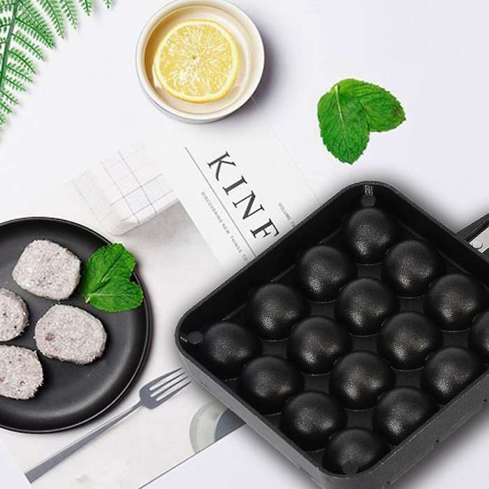 16 Holes Takoyaki Grill Pan Ball Baking Tray Baking Kitchen Tools