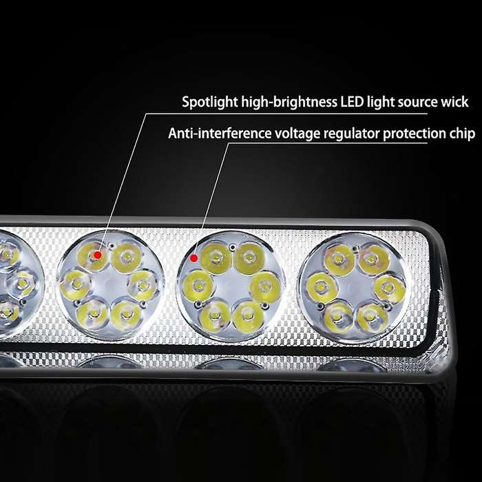 Emergency Dash Strobe Lights with Suction Cups for Vehicles Trucks B