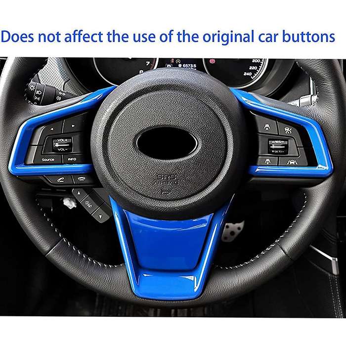 Steering Wheel Panel for Ascent 2019-2022, Impreza 2017-2022, Blue