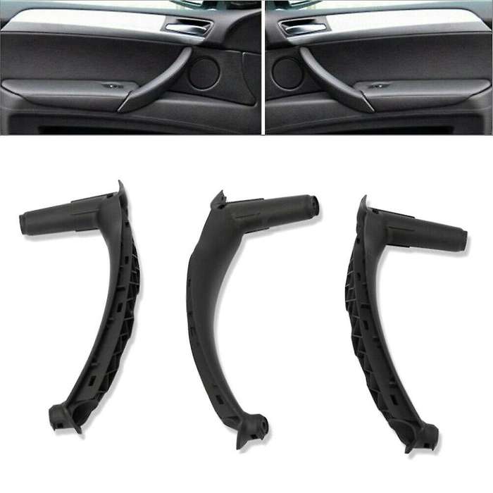 Car Interior Inside Door Panel Handle Pull Trim Cover For-bmw E70 X5