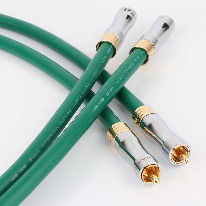 2328 99.998% Pure Copper Hifi Audio Cable Rca Interconnect Cable