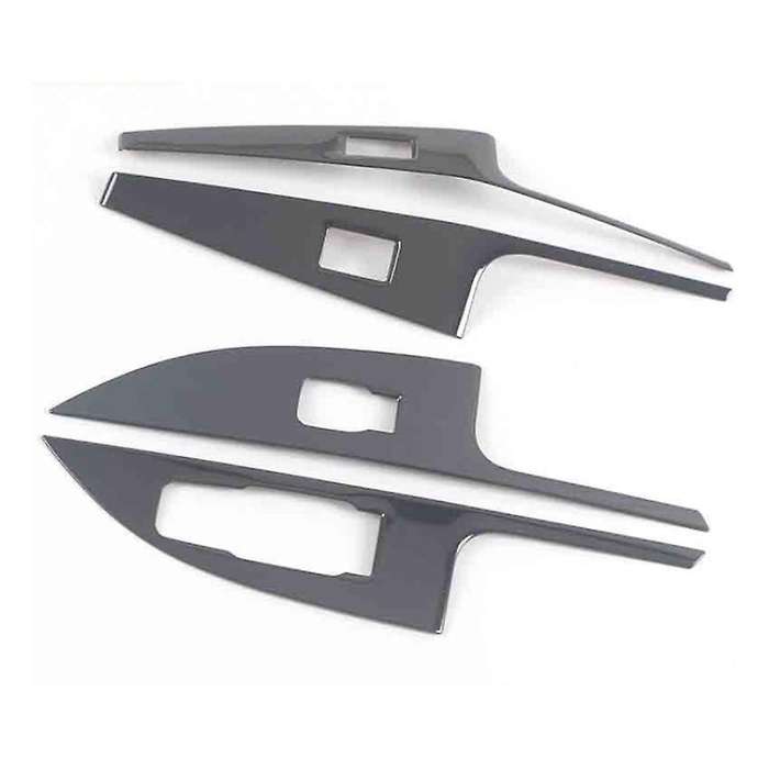 For Ford Evos 2022 Stainless Steel Car Window Glass Lift, Black