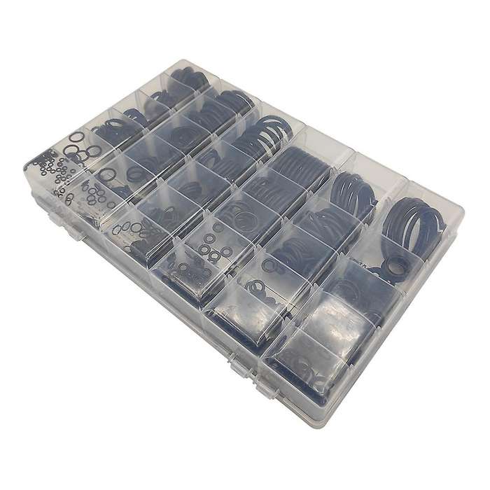 1225pcs Nitrile Rubber O Ring Kit O Rings Assortment Kit Set