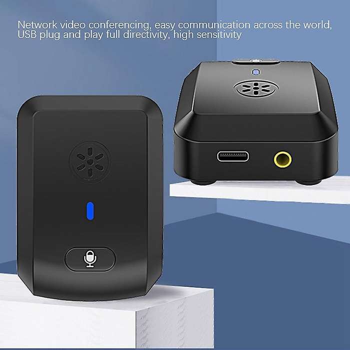 360 Degree Omnidirectional Microphone Usb Desktop Computer Mic