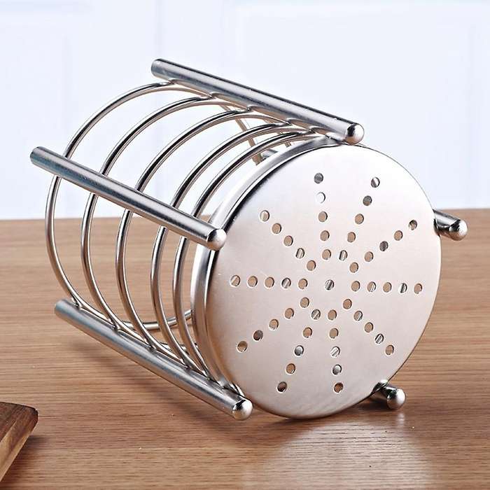Stainless Steel Chopsticks Cage Drain Rack Knife Fork Storage Box