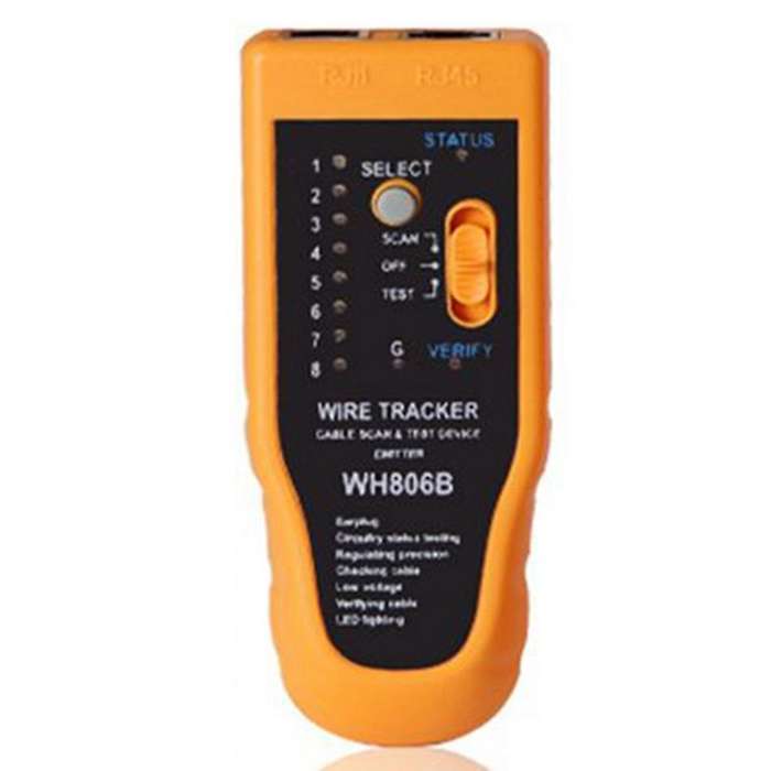 Wh806b Telephone Wire Tracker Network Cable Tester for Cat5 Cat5e