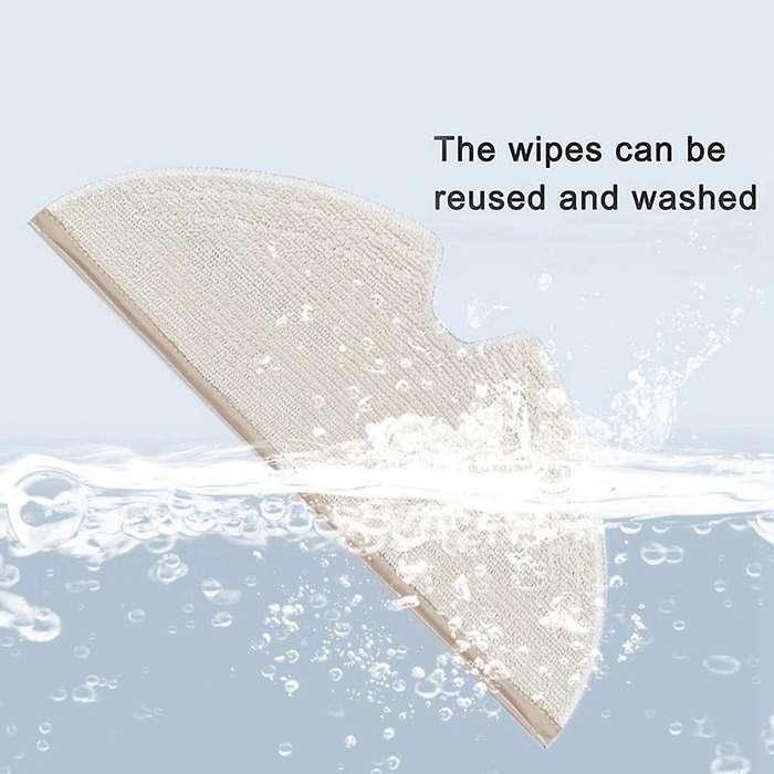 30pcs Mop Cloth Side Brush for Roborock T8/q7 Max / Max+ Robot