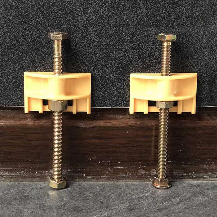 10 Pcs Portable Tiles Height Adjustable Locator with Wrench A