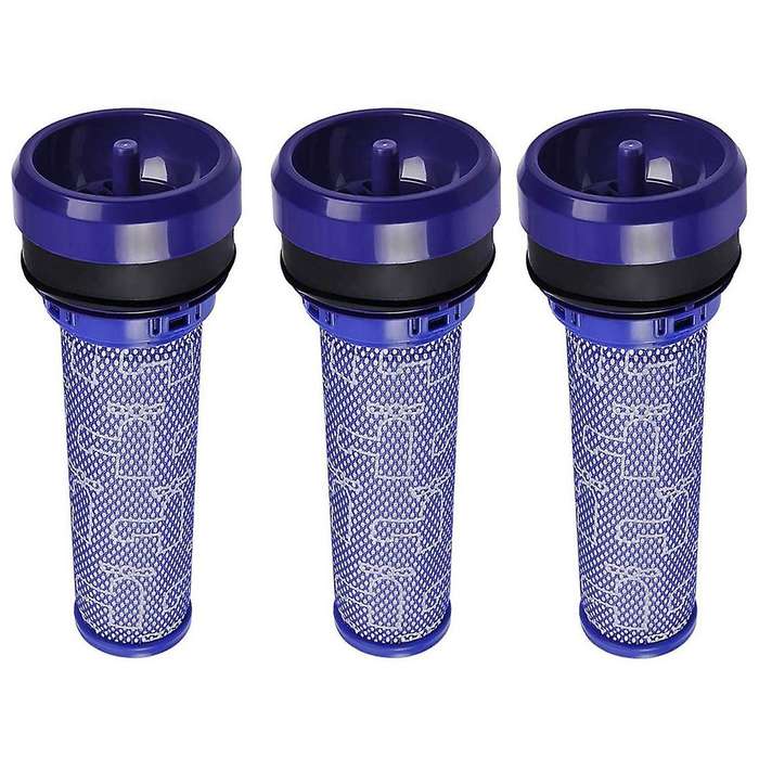 3pcs Washable Pre Dust Filter Vacuum Cleaner Filters Hepa Parts