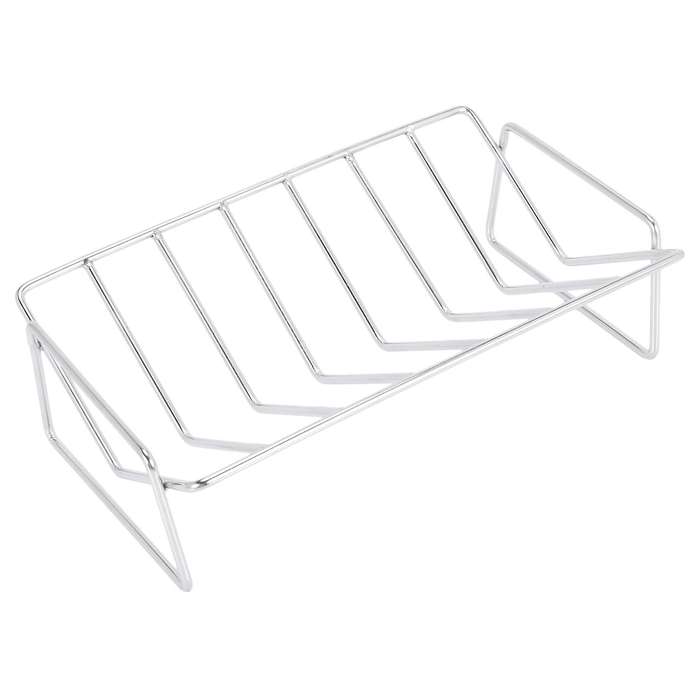 Bbq Rib Rack Grilling Rib Rack for Smoking,stainless Steel Roast Rack