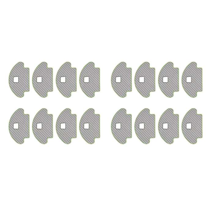 16 Pcs Mop Cloth Kit Replacement for Ecovacs Deebot Ozmo 610