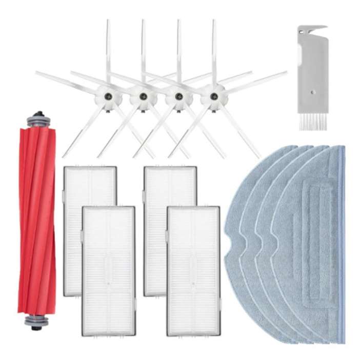 Main Brush Filter Mopping Cloth Side Brush for Xiaomi Roborock S7